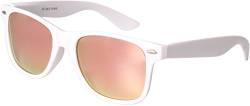 Balinco Sonnenbrille UV400 CAT 3 CE Rubber - mit Federscharnier für Damen & Herren (weiß - pink) von Balinco