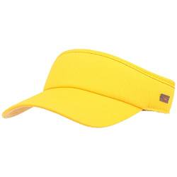 Balke Sonnenschild Visor mit Klettverschluss für Damen und Herren One Size, Curry von Balke