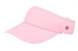 Balke Sonnenschild Visor mit Klettverschluss für Damen und Herren One Size, Rosa von Balke