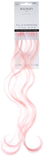 Balmain Fill-In Extensions Fiber Hair Straight Fantasy Kunsthaar 10 Stück Pink 45 Cm Länge von Balmain