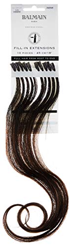 Balmain Fill-In Extensions Human Hair Echthaar 10 Stück 3.5 Om 45 Cm Länge von Balmain
