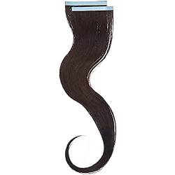 Balmain Tape+Clip Extensions Human Hair Echthaar 2 Stück Nuance 1 Länge 40 Cm von Balmain