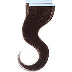 Balmain Tape+Clip Extensions Human Hair Echthaar 2 Stück Nuance 3 Länge 25 Cm von Balmain