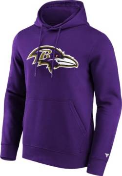 Baltimore Ravens NFL Hoodie Sweatshirt Kapuzenpullover ** Primary Logo Graphic ** (as3, Alpha, l, Regular, Regular) von Baltimore Ravens