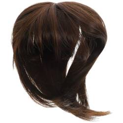 Baluue Haaraufsätze Toupets Unsichtbar Mit Haarverlängerungen Obere Perücken Haarteile Für Damen Hellbraun von Baluue
