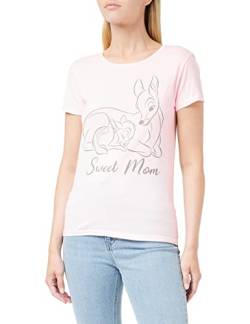 Bambi Damen wodbambts014 T-Shirt, Rosa, Large von Bambi