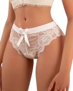 Banamic Damen Lace String Tanga Hipster Unterwäsche Sexy Dessous von Banamic