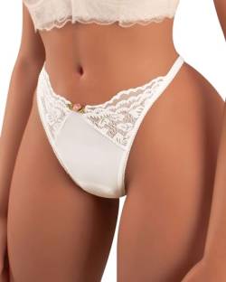 Banamic Damen String Tanga Hipster Unterwäsche Lace Sexy Dessous von Banamic