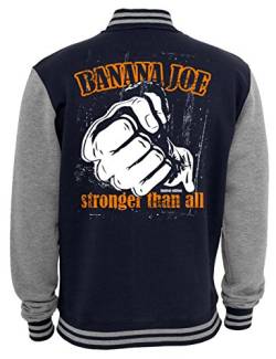 Banana Joe Original 2-Tone Collegejacke Limited Edition #9 - Navyblau-Grau L von Banana Joe