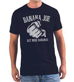 Banana Joe Original Premium T-Shirt No6 Navyblau 4XL von Banana Joe