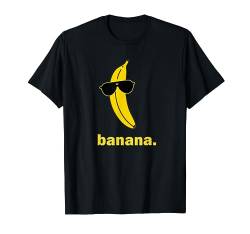 Banana Teilt T-Shirt Bananen Schlafanzüge Funny Hipster Neuheit von Banana Sunglasses Tees