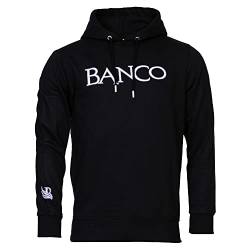 Banco Herren Kapuzenpullover Pullover Hoodie E201.1 (as3, Alpha, 4X_l, Regular, Regular, Schwarz) von Banco