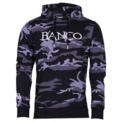 Banco Herren Kapuzenpullover Pullover Hoodie E201.1 (as3, Alpha, l, Regular, Regular, Camouflage_A) von Banco