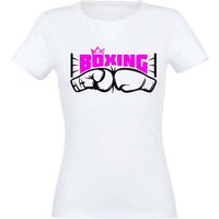 Banco T-Shirt Damen Boxsport Boxen Kampfsport Trainingsshirt Sommermode Baumwolle von Banco