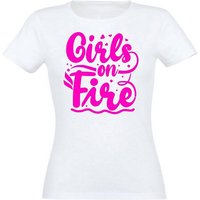 Banco T-Shirt Girls on FIre 100% Baumwolle und hochwertigem Druck von Banco