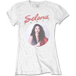 Band Monkey Selena Gomez Damen T-Shirt 80er Jahre Glam Gr. Large, mehrfarbig von Band Monkey