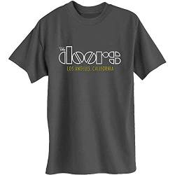 Band Monkey The Doors Unisex T-Shirt LA California Gr. M, mehrfarbig von Band Monkey