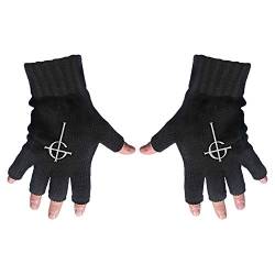 Ghost Unisex Fingerlose Handschuhe Ghost Cross, mehrfarbig, One size von Band Monkey