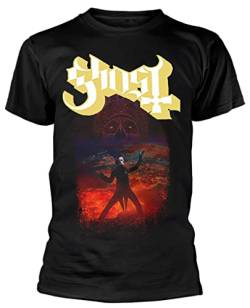 Ghost Unisex T-Shirt EU Admat Gr. M, mehrfarbig von Band Monkey