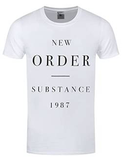 New Order 'Substance' (White) T-Shirt (xx-large) von Band Monkey