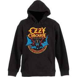 Ozzy Osbourne Unisex Pullover Hoodie Bat Circle, mehrfarbig, S von Band Monkey