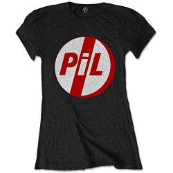 PIL (Public Image Ltd) Damen T-Shirt Logo Gr. Small, mehrfarbig von Band Monkey