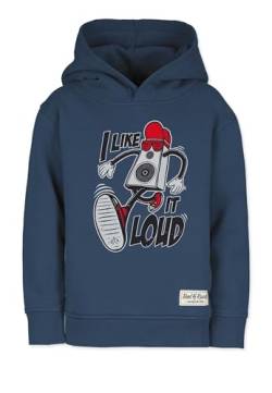 Band of Rascals Kinder Kapuzenpullover Loud aus Bio-Baumwolle, Blue, Gr. 158 von Band of Rascals