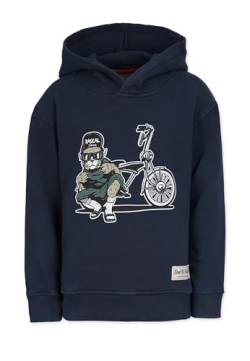 Band of Rascals Kinder Kapuzenpullover Low Rider aus Bio-Baumwolle, Navy, Gr. 140 von Band of Rascals