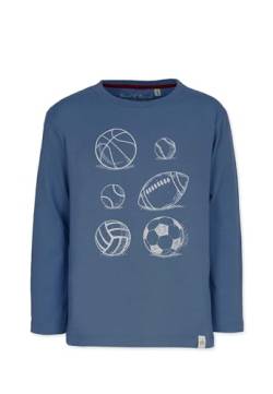 Band of Rascals Kinder Langarmshirt Balls aus Bio-Baumwolle, Blue, Gr: 164 von Band of Rascals