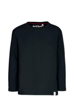 Band of Rascals Kinder Langarmshirt Basic aus Bio-Baumwolle, Black, Gr: 122/128 von Band of Rascals