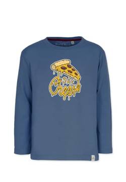 Band of Rascals Kinder Langarmshirt Cheese aus Bio-Baumwolle, Blue, Gr. 122/128 von Band of Rascals