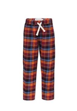 Band of Rascals Kinder Schlafanzughose Flannel Pants aus Bio-Baumwolle, red, Gr. 140 von Band of Rascals