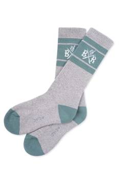 Band of Rascals Kinder Socken Sport aus Bio-Baumwolle, grey-sage, Gr. 39/42 von Band of Rascals