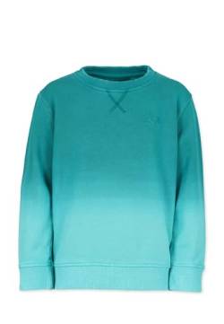 Band of Rascals Kinder Sweatshirt Dip Dye aus Bio-Baumwolle, Petrol, Gr. 134 von Band of Rascals