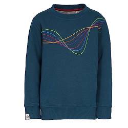 Band of Rascals Kinder Sweatshirt Frequency aus Bio-Baumwolle, Dark-Petrol, Gr. 164 von Band of Rascals