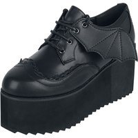 Banned Alternative - Gothic Creepers - WILLOW - EU36 bis EU41 - für Damen - Größe EU36 - schwarz von Banned Alternative