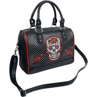 Banned Alternative - Gothic Handtasche - Dia De Muertos - für Damen - multicolor von Banned Alternative