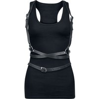 Banned Alternative - Gothic Harness - Rhune Harness - für Damen - schwarz von Banned Alternative