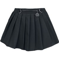 Banned Alternative - Gothic Kurzer Rock - Lethia Mini Skirt - XS bis XXL - für Damen - Größe L - schwarz von Banned Alternative