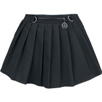 Banned Alternative - Gothic Kurzer Rock - Lethia Mini Skirt - XS bis XXL - für Damen - Größe S - schwarz von Banned Alternative