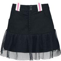 Banned Alternative - Gothic Kurzer Rock - Usagi Skirt - XS - für Damen - Größe XS - schwarz von Banned Alternative