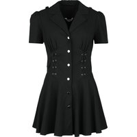 Banned Alternative - Gothic Kurzes Kleid - Dreamscape Laced Dress - XS bis 4XL - für Damen - Größe 3XL - schwarz von Banned Alternative