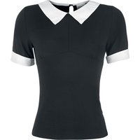 Banned Alternative - Rockabilly T-Shirt - Morticia - XS bis XL - für Damen - Größe M - schwarz von Banned Alternative