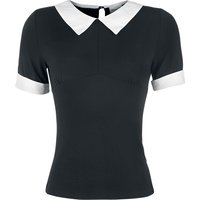 Banned Alternative - Rockabilly T-Shirt - Morticia - XS bis XL - für Damen - Größe S - schwarz von Banned Alternative
