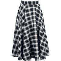 Banned Retro - Gothic Rock knielang - Sail Check Flare Skirt - XS bis 4XL - für Damen - Größe M - multicolor von Banned Retro