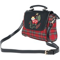 Banned Retro Handtasche - Scandi Fox - für Damen - schwarz/multicolor von Banned Retro