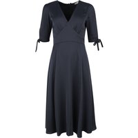 Banned Retro - Rockabilly Kleid knielang - Bella Swing Dress - XS bis 4XL - für Damen - Größe 3XL - blau von Banned Retro