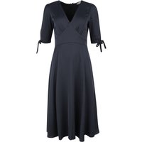 Banned Retro - Rockabilly Kleid knielang - Bella Swing Dress - XS bis 4XL - für Damen - Größe L - blau von Banned Retro