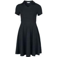 Banned Retro - Rockabilly Kleid knielang - Wonder Fit & Flare Dress - XS bis 4XL - für Damen - Größe 3XL - schwarz von Banned Retro
