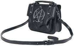 Banned Alternative Moloch Pentagram Frauen Handtasche schwarz von Banned